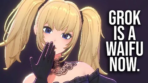 Grok 4 Anime AI Companion is a DIRTY GIRL...