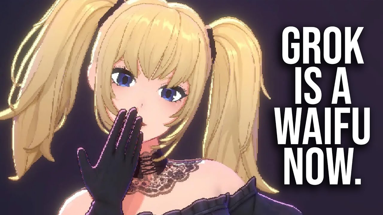Grok 4 Anime AI Companion is a DIRTY GIRL...