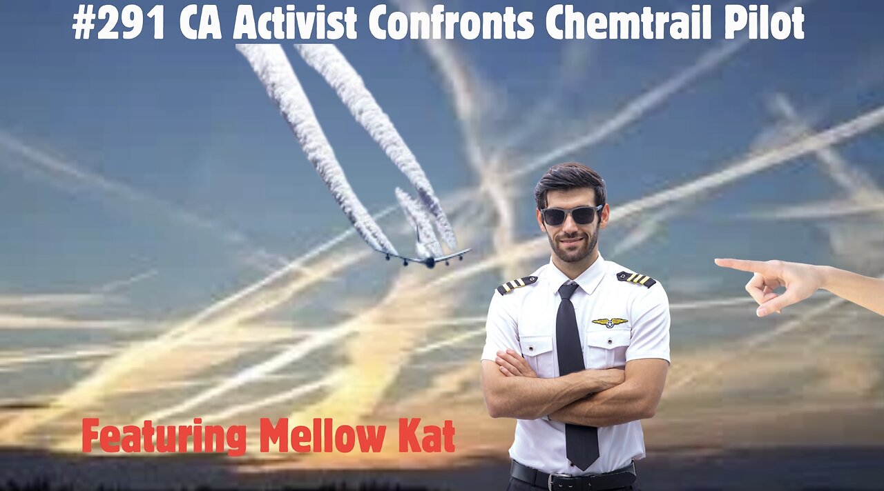 #291 Mellow Kat || CA Activist Confronts Chemtrail Pilot