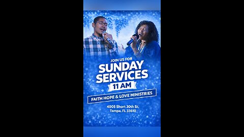 A Time to Worship. A Place to Belong. Sunday at 11AM