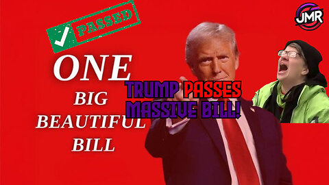Trump's Big Beautiful bill PASSES! No tax on tips, & overtime!