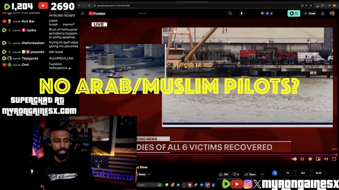 Myron Doesn't Trust "Mohammed" Pilots 😂
