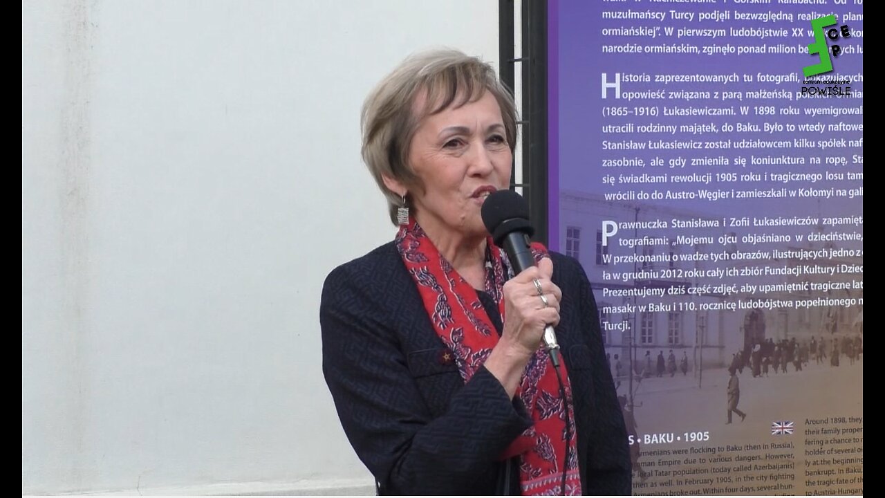 120 rocznica Pogromu Ormian w Baku - otwarcie wystawa przy kościele św. Jacka w Warszawie 25.04.2025