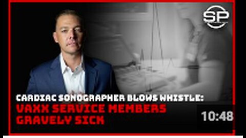 "Whistleblower Cardiac Sonographer: Vaccines Lethal for Youth!"