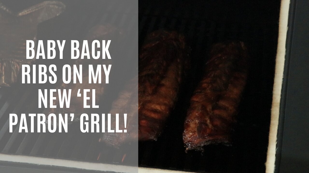 Baby Backs on The LSG El Patron Grill