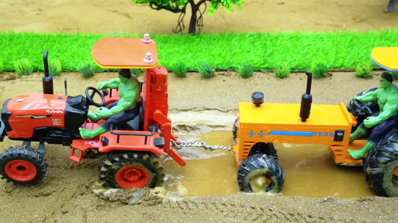 Diy_tractor_mini_borewell_drilling_machine__science_project__submersible_water_pump__
