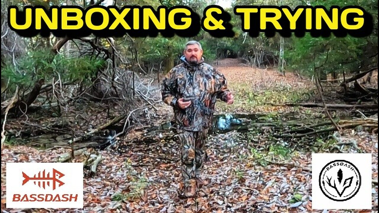 Unboxing and Trying BassDash's Walker Waterproof Jacket & Tracker Lightweight Hunting Pants