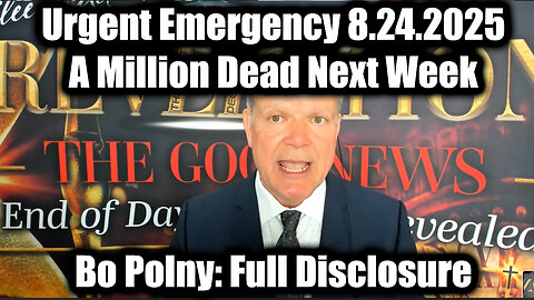 A Million Dead Next Week. 8-24-25-AT-2PM-CST-05G-EST #TRUTH