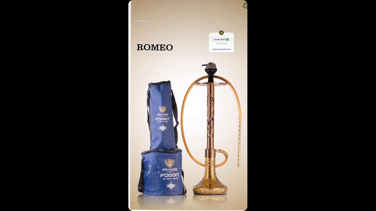 Romeo hookah