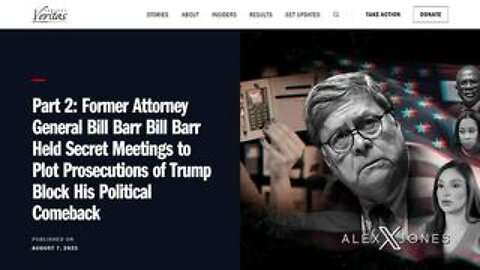 Project Veritas Releases Proof Fani Willis Was Working Under Former AG Bill Barr To Indict Trump!!