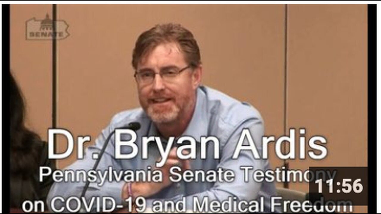"Dr. Bryan Ardis' Testimony: 'Every Aspect of COVID-19 is a Blatant Cover-Up'"