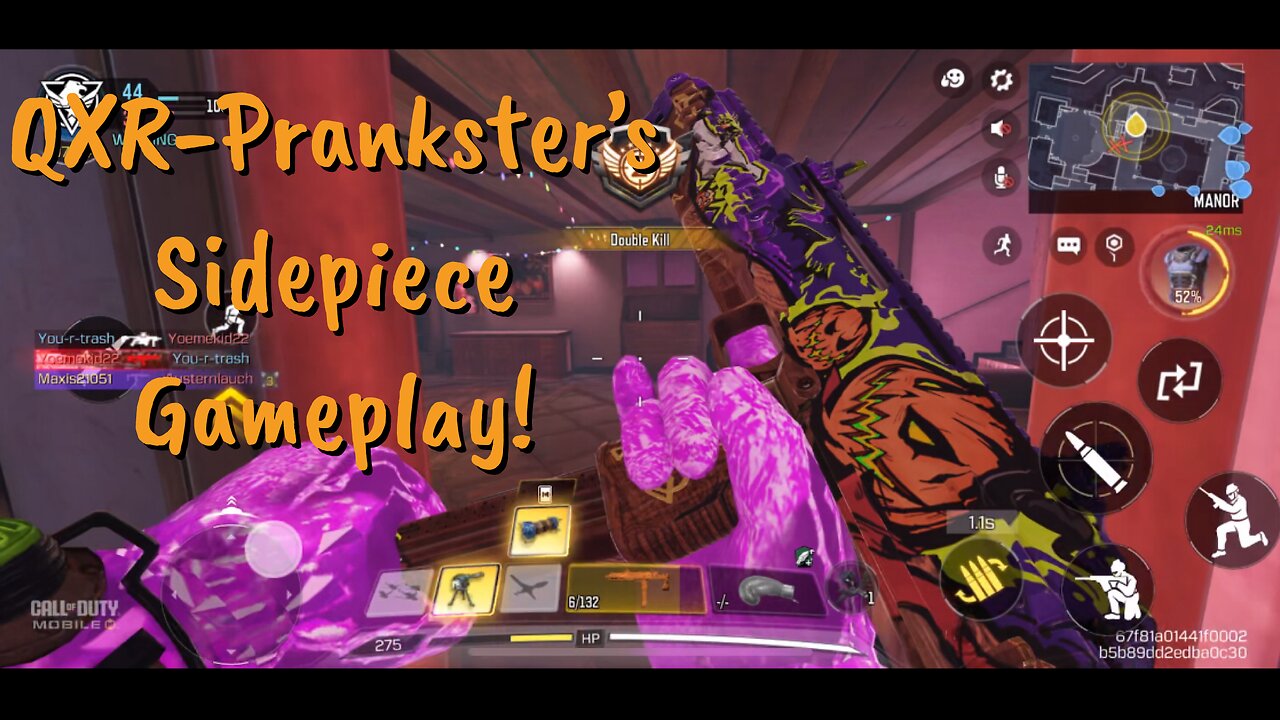 I got a Nuclear medal with the QXR-Prankster’s Sidepiece, Gameplay!