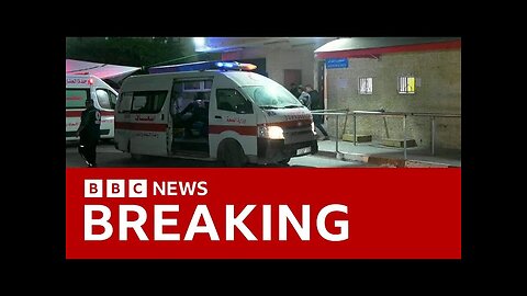 Israel conducting 'extensive strikes' on the Gaza Strip | BBC News