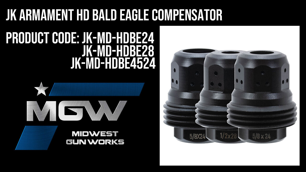 JK Armament HD Bald Eagle Compensators