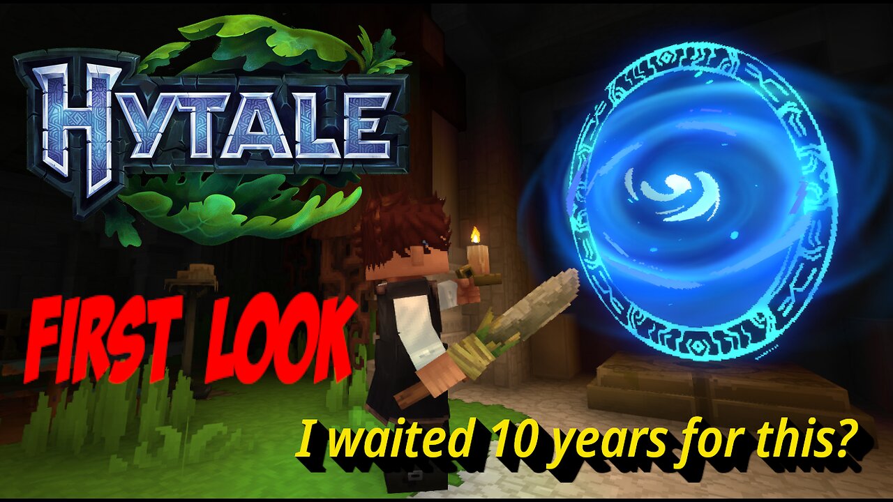 Hytale - First Impressions: Lets take a look around