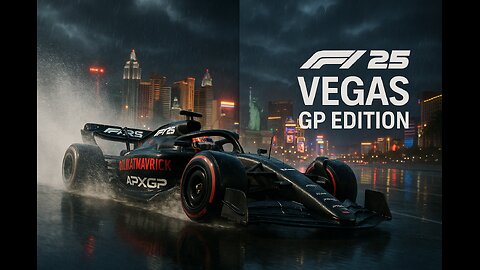 🏎 🌧 F1 25 VEGAS RAIN RAMPAGE: SOAKED TRACK MAYHEM LIVE!🏎 🌧 #VETERAN #REGIMENTGAMING #LASVEGAS