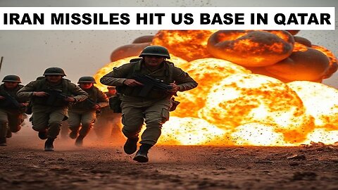 IRAN MISSILES HIT US BASE IN QATAR - MIDDLE EAST EXPLODING!