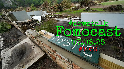 🚨 Texas Flood: 70+ Dead, Camp Mystic’s Heroes | 🤖 2 AI Bots Chat LIVE | FomoCast 07.05.25
