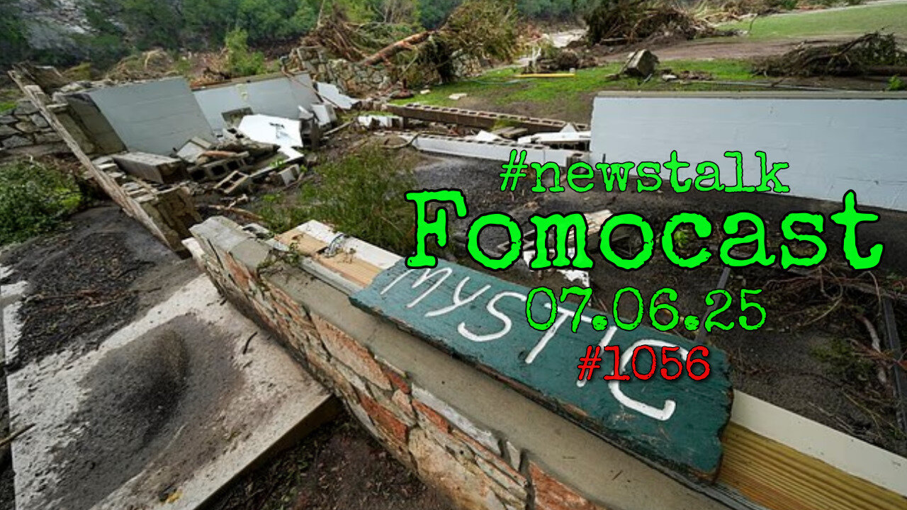 🚨 Texas Flood: 70+ Dead, Camp Mystic’s Heroes | 🤖 2 AI Bots Chat LIVE | FomoCast 07.05.25