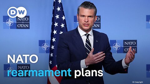 US defense secretary talks about ‘a real commitment’ after NATO defense ministers meeting | DW News