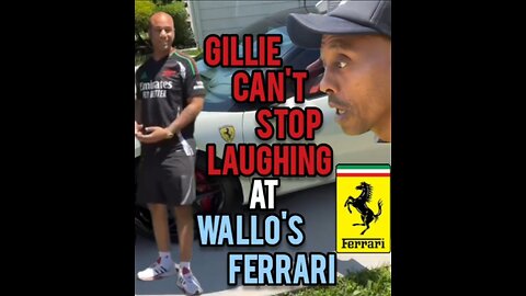 🎉 "Gillie Loses It After Wallo Gets a Ferrari for His B-Day! 😂🏎️🎂"
