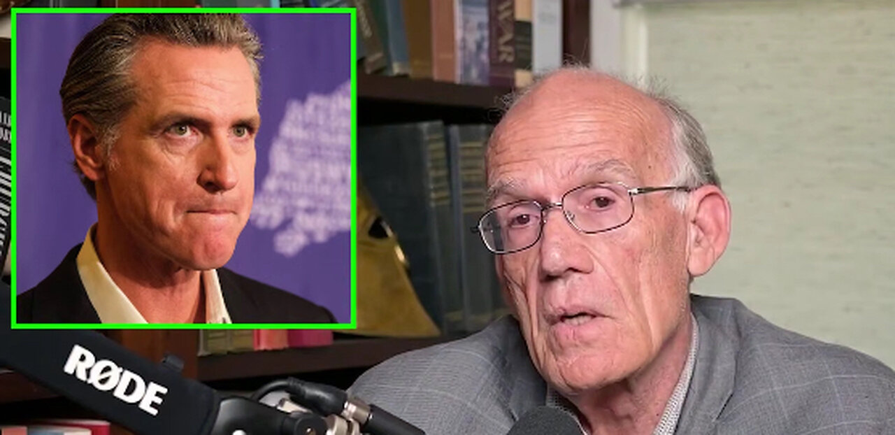 Victor Davis Hanson eviscerates Gavin Newsom’s response to ICE raids