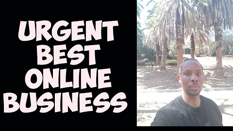 🚨AFFILIATE MARKETING FOR 2025: ⛔️URGENT THE BEST ONLINE BUSINESS