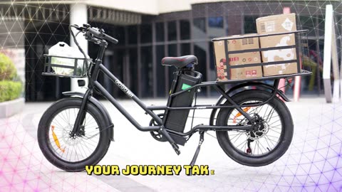GOGOBEST GF200 Electric Bike 500W Motor 48V 15.6Ah Battery 20 Inch Fat Tire Electric Bike