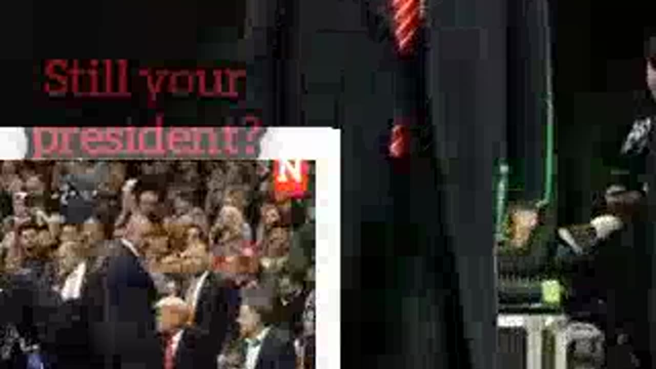 Donal Trump being a child watching college wrestling...