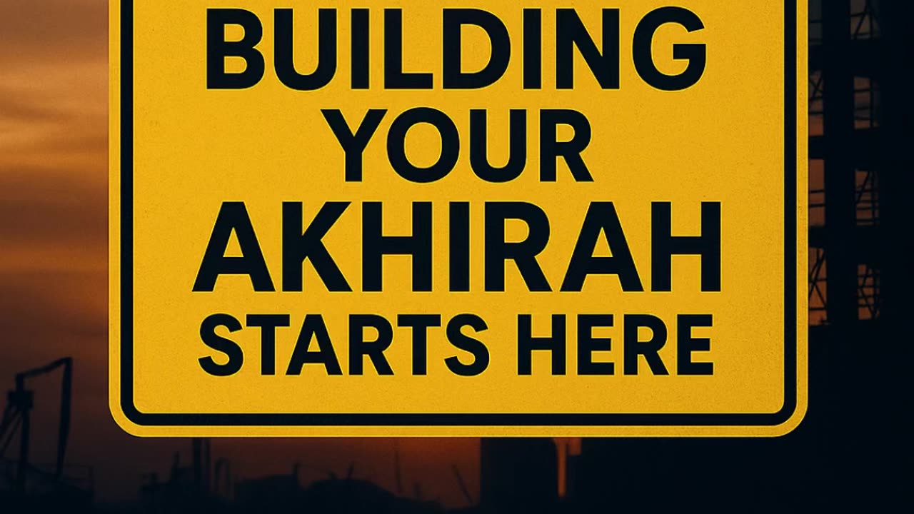 “Your Iman Is Your Greatest Tool | Worksite Signs of Faith”