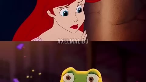 Tiana and Ariel watch their true love marry! 💔