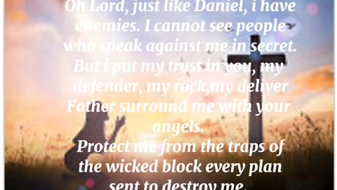 Emotional Prayer: God Save Me from My Enemies”