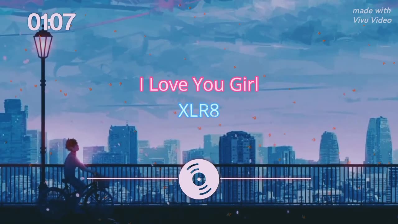 XLR8 - I Love You Girl (Audio Visualizer) | Reupload