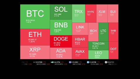 Live Coin Price Watch!