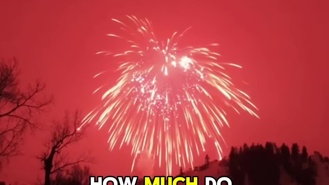 The BIGGEST FIREWORK in The World! 🎆🌎🗽 #shorts - 1080