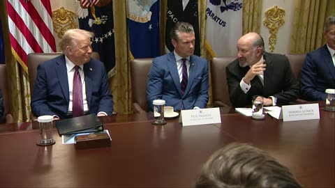 President Trump holds a cabinet meeting at the White House — 8/26/2025