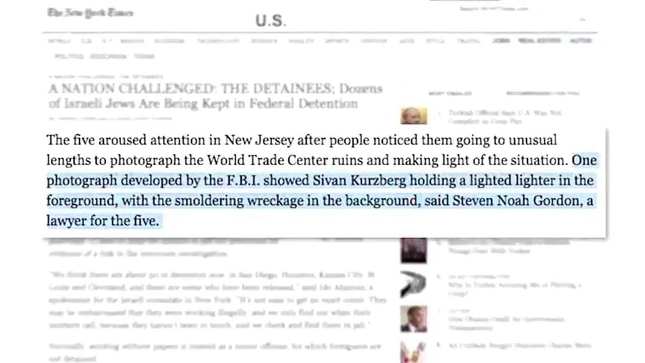 Israel (Mossad) and The CIA Did 9/11