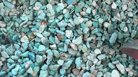 250612-6 Turquoise Rough: Cut Open Nature’s Gashapon with One Slice