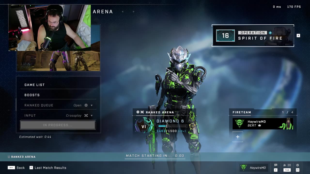 BackWack Wednesday! - New Dual PC Setup - Onyx Ranked Arena MM / VIEWERS LIKE YOU