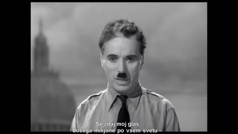 CHARLIE CHAPLIN🎙️ ZAKLJUČNI GOVOR IZ FILMA VELIKI DIKTATOR