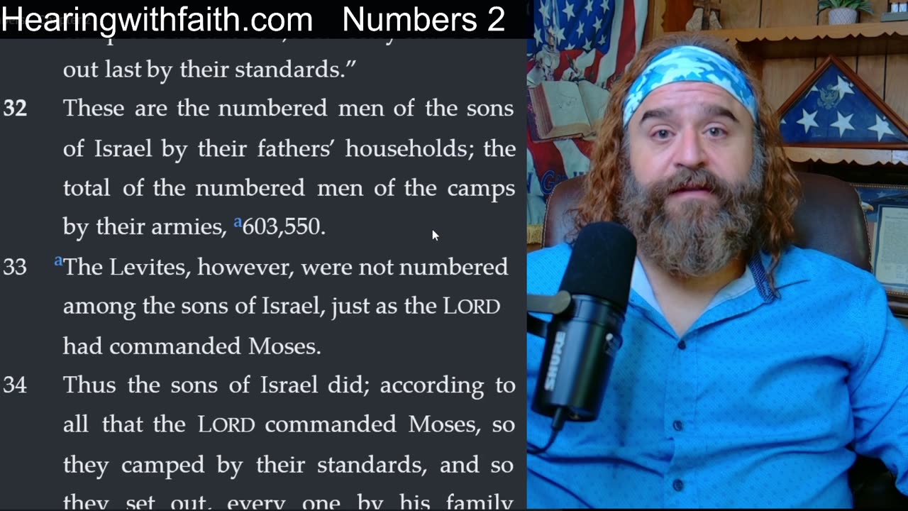 Numbers 2: The Divine Order of Israel’s Camp and Its Christian Allegory