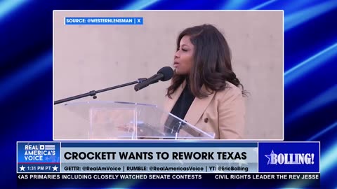 CROCKETT WANTS TO REWORK TEXAS