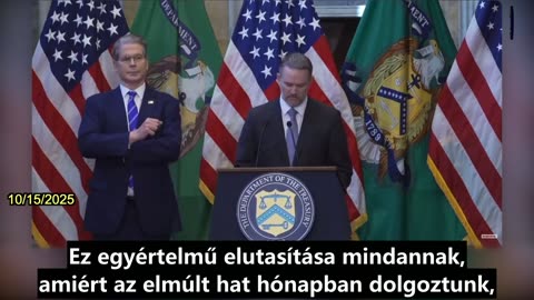 【HU】Jamieson Greer: Tiszteletben tartjuk a megállapodást, miközben a KKP eszkalál