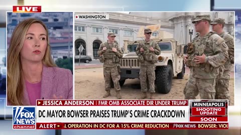 DC mayor praises Trump’s crime crackdown