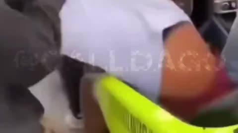 Black men attack elderly White man