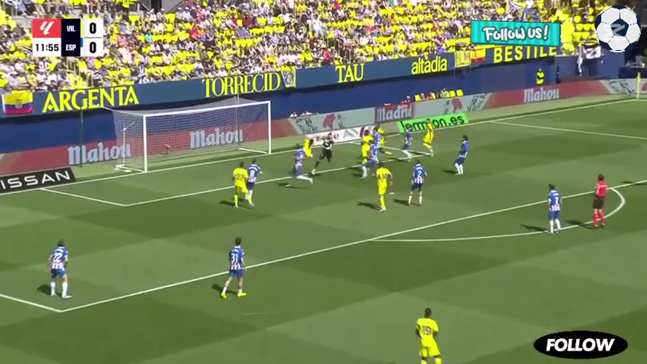 VILLARREAL CF 1 - 0 RCD ESPANYOL I RESUMEN LALIGA Football Highlights