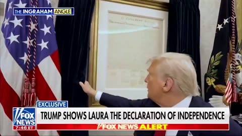 🔥President Trump flexes the Declaration of Independence