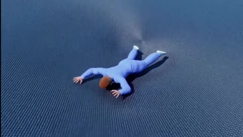 Could A Trampoline Catch You From A Plane?