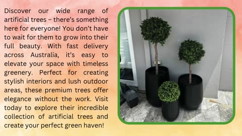 Discover Stunning Artificial Trees in Australia