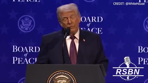 ANOTHER DON DEAL: Trump Unveils 'Board of Peace' at World Economic Forum in Davos